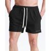 image:imageNELEUS Mens 7 inch Running Shorts Athletic Gym Workout Shorts with Pockets3d Honeycomb Fabric BlackLight BlueLight Pink