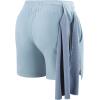 image:imageNELEUS Mens 7 inch Running Shorts Athletic Gym Workout Shorts with Pockets3d Honeycomb Fabric BlackLight GreyLight Blue
