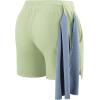 image:imageNELEUS Mens 7 inch Running Shorts Athletic Gym Workout Shorts with Pockets3d Honeycomb Fabric BlackOrangeLight Green