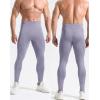 image:imageNELEUS Mens Compression Baselayer Running Tights Gym Leggings with Pockets6109 BlackGreyPurple 3 Pack