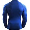 image:imageNELEUS Mens Compression Shirts Dry Fit Long Sleeve Mock Neck ShirtsHeatlock Mock NeckgreyBlueRed