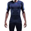 image:imageNELEUS Mens Dry Fit Athletic Running Shirt5003 Black grey navy Blue 3 Pack