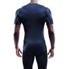 image:imageNELEUS Mens Dry Fit Athletic Running Shirt5003 Black grey navy Blue 3 Pack
