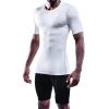 image:imageNELEUS Mens Dry Fit Athletic Running Shirt5003 Black grey white 3 Pack