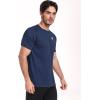 image:imageNELEUS Mens Dry Fit Athletic Running Shirt5012 BlackGreyNavy Blue