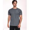 image:imageNELEUS Mens Dry Fit Athletic Running Shirt5012 BlackGreyNavy Blue