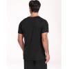 image:imageNELEUS Mens Dry Fit Athletic Running Shirt5012 BlackGreyRed