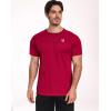 image:imageNELEUS Mens Dry Fit Athletic Running Shirt5012 BlackGreyRed