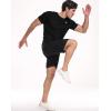 image:imageNELEUS Mens Dry Fit Athletic Running Shirt5012 BlackGreyRed