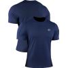 image:imageNELEUS Mens Dry Fit Athletic Running Shirt508 YellowNavyBlue 3 Pack