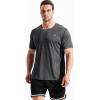 image:imageNELEUS Mens Dry Fit Athletic Running ShirtZ027 BlackGreyNavy Blue 3 Pack