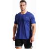 image:imageNELEUS Mens Dry Fit Athletic Running ShirtZ027 RedYellowBlue 3 Pack