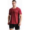 image:imageNELEUS Mens Dry Fit Athletic Running ShirtZ027 RedYellowBlue 3 Pack