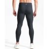 image:imageNELEUS Mens Dry Fit Compression Pants Workout Running Leggings6107 BlackLight Green 2 Pack