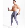image:imageNELEUS Mens Dry Fit Compression Pants Workout Running Leggings6107 BlackPurple 2 Pack