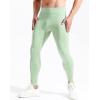 image:imageNELEUS Mens Dry Fit Compression Pants Workout Running Leggings6107 PinkLight Green 2 Pack