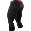 image:imageNELEUS Mens Dry Fit Compression Pants Workout Running LeggingsCapris Black Red StripeGreyRed 3 Pack