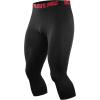 image:imageNELEUS Mens Dry Fit Compression Pants Workout Running LeggingsCapris BlackGreyWhite 3 Pack