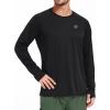 image:imageNELEUS Mens Dry Fit Long Sleeve Athletic Running Shirts05 BlackBlackBlackBlack 4 Pack