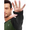 image:imageNELEUS Mens Dry Fit Long Sleeve Athletic Running Shirts05 BlackGreyNavy BlueGreen 4 Pack