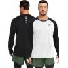image:imageNELEUS Mens Dry Fit Long Sleeve Athletic Running Shirts05 BlackGreyNavy BlueWhite 4 Pack