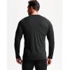 image:imageNELEUS Mens Dry Fit Long Sleeve Athletic Running Shirts5060 BlackBlackBlack 3 Pack