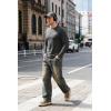 image:imageNELEUS Mens Dry Fit Long Sleeve Athletic Running Shirts5060 BlackGreyBaby Blue 3 Pack