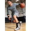 image:imageNELEUS Mens Dry Fit Long Sleeve Athletic Running Shirts5060 BlackGreyBaby Blue 3 Pack