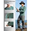 image:imageNELEUS Mens Dry Fit Long Sleeve Athletic Running Shirts5060 BlackGreyBlackish Green 3 Pack