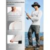 image:imageNELEUS Mens Dry Fit Long Sleeve Athletic Running Shirts5060 BlackGreyWhite 3 Pack
