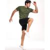 image:imageNELEUS Mens Dry Fit Mesh Athletic Shirts5016 BlackGreyOlive Green
