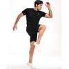 image:imageNELEUS Mens Dry Fit Mesh Athletic Shirts5016 BlackGreyRed