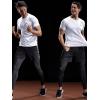 image:imageNELEUS Mens Dry Fit Mesh Athletic Shirts5033 3 Pack Black grey white