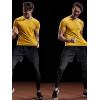 image:imageNELEUS Mens Dry Fit Mesh Athletic Shirts5033 3 Pack Blue red yellow