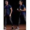 image:imageNELEUS Mens Dry Fit Mesh Athletic Shirts5033 3 Packblue olive Green navy Blue