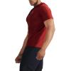 image:imageNELEUS Mens Dry Fit Performance Athletic Shirt with Hoods5063 2 Pack black GreyRed