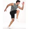 image:imageNELEUS Mens Dry Fit Workout Running Muscle Tank Top5015 BlackGreyOlive Green