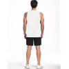 image:imageNELEUS Mens Dry Fit Workout Running Muscle Tank Top5015 BlackGreyWhite