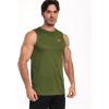 image:imageNELEUS Mens Dry Fit Workout Running Muscle Tank Top5015 Olive GreenNavy BlueRed