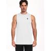 image:imageNELEUS Mens Dry Fit Workout Running Muscle Tank Top5015 WhiteWhiteWhite