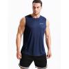 image:imageNELEUS Mens Dry Fit Workout Running Muscle Tank Top5042 BlackGreyNavy Blue