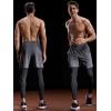 image:imageNELEUS Mens Lightweight Workout Athletic Shorts with Pockets6056 BlackGreyBlue 3 Pack