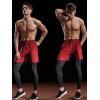image:imageNELEUS Mens Lightweight Workout Athletic Shorts with Pockets6056 BlueNavy BlueRed 3 Pack