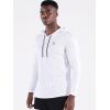 image:imageNELEUS Mens Long Sleeve Running Shirts UPF 50 Sun Protection SPF TShirts with Hoods5096BlackGreyWhite3 PackL