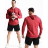 image:imageNELEUS Mens Soft TShirt5147 BlackGreyRed 3 Pack