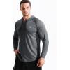 image:imageNELEUS Mens Soft TShirt5147 BlackGreyRed 3 Pack