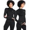 image:imageNELEUS Womens 3 Pack Athletic Compression Long Sleeve T Shirt Dry Fit05 BlackBlackBlack 3 Pack