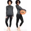 image:imageNELEUS Womens 3 Pack Athletic Compression Long Sleeve T Shirt Dry Fit05 BlackGreyNavy Blue 3 Pack