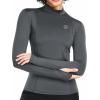 image:imageNELEUS Womens 3 Pack Athletic Compression Long Sleeve T Shirt Dry Fit05 BlackGreyNavy Blue 3 Pack