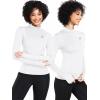 image:imageNELEUS Womens 3 Pack Athletic Compression Long Sleeve T Shirt Dry Fit05 BlackGreyWhite 3 Pack